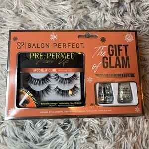 Salon perfect lash and nail set